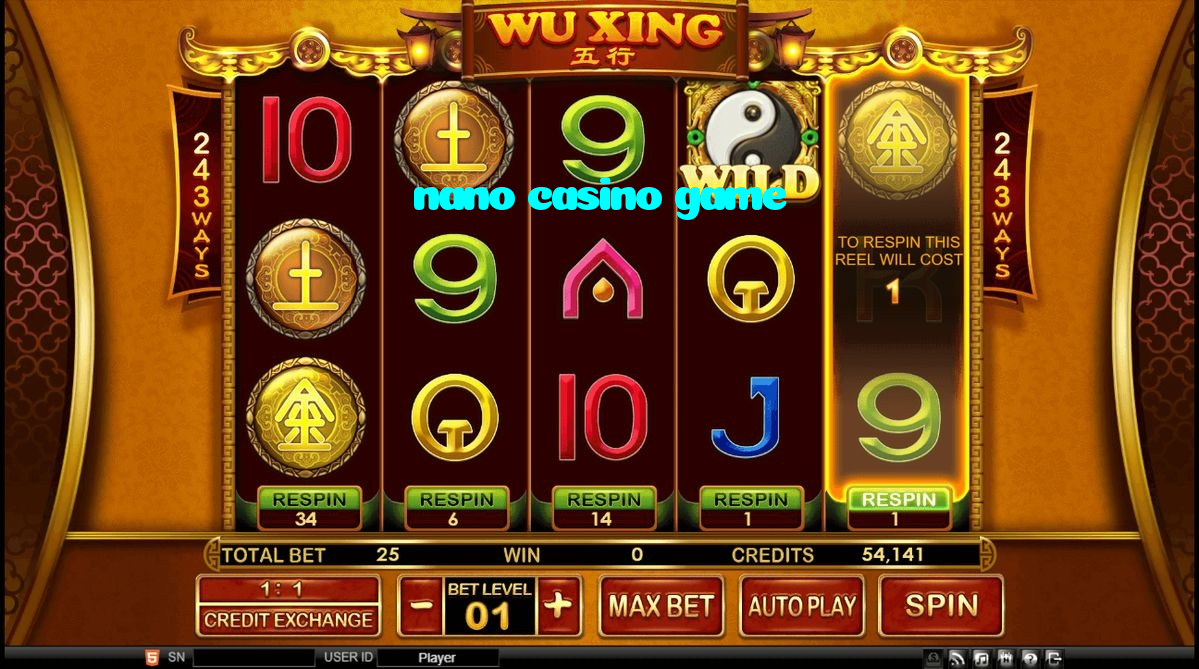 nano casino game casino presented on mobile device in Pakistan with slots and live games